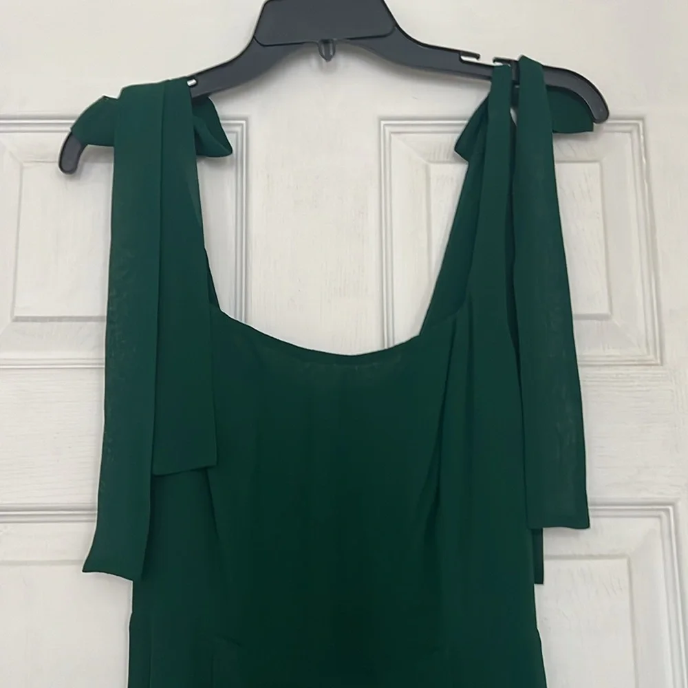 Vintage Reformation TWILIGHT Dress in Emerald Green, US 4 - Picture 2 of 5